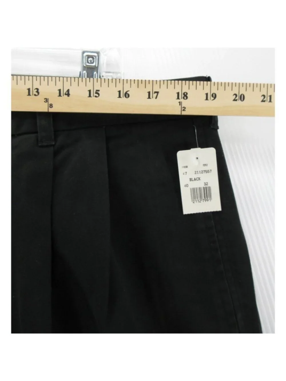 VINTAGE Brooks Brothers Pants 40x32 Chino Classic Pleated Trousers NEW